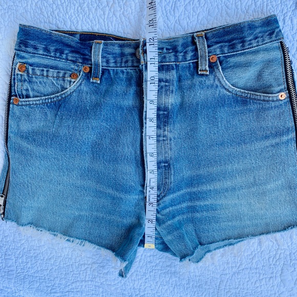 redone high rise shorts